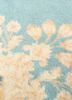 aalam blue wool hand knotted Rug - CloseUp aalam blue wool hand knotted Rug - CloseUp