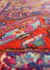 aalam red and orange wool hand knotted Rug - CloseUp aalam red and orange wool hand knotted Rug - CloseUp