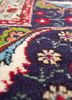 aalam red and orange wool hand knotted Rug - CloseUp aalam red and orange wool hand knotted Rug - CloseUp