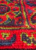 kiaan red and orange wool hand knotted Rug - CloseUp kiaan red and orange wool hand knotted Rug - CloseUp