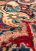 aalam red and orange wool hand knotted Rug - CloseUp aalam red and orange wool hand knotted Rug - CloseUp