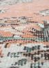 vintage red and orange wool hand knotted Rug - CloseUp vintage red and orange wool hand knotted Rug - CloseUp