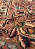 aalam ivory wool hand knotted Rug - CloseUp aalam ivory wool hand knotted Rug - CloseUp