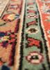 aalam blue wool hand knotted Rug - CloseUp