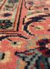 aalam blue wool hand knotted Rug - CloseUp aalam blue wool hand knotted Rug - CloseUp
