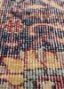 vintage red and orange wool hand knotted Rug - CloseUp vintage red and orange wool hand knotted Rug - CloseUp