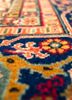 aalam red and orange wool hand knotted Rug - CloseUp aalam red and orange wool hand knotted Rug - CloseUp