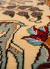 aalam gold wool hand knotted Rug - CloseUp aalam gold wool hand knotted Rug - CloseUp