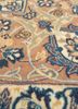 gulmarg gold wool and silk hand knotted Rug - CloseUp gulmarg gold wool and silk hand knotted Rug - CloseUp