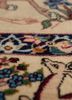 aalam ivory wool hand knotted Rug - CloseUp