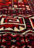 kiaan red and orange wool hand knotted Rug - CloseUp kiaan red and orange wool hand knotted Rug - CloseUp