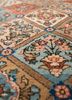 aalam ivory wool hand knotted Rug - CloseUp aalam ivory wool hand knotted Rug - CloseUp