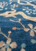 pechino blue wool hand knotted Rug - CloseUp pechino blue wool hand knotted Rug - CloseUp
