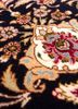 aalam red and orange wool hand knotted Rug - CloseUp aalam red and orange wool hand knotted Rug - CloseUp