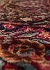 aalam red and orange wool hand knotted Rug - CloseUp aalam red and orange wool hand knotted Rug - CloseUp