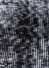 lacuna grey and black wool hand knotted Rug - CloseUp