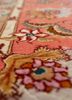 aalam ivory wool hand knotted Rug - CloseUp