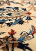 aalam blue wool hand knotted Rug - CloseUp aalam blue wool hand knotted Rug - CloseUp