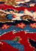 aalam blue wool hand knotted Rug - CloseUp aalam blue wool hand knotted Rug - CloseUp