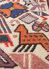 kiaan blue wool and silk hand knotted Rug - CloseUp kiaan blue wool and silk hand knotted Rug - CloseUp