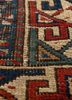 kiaan blue wool hand knotted Rug - CloseUp kiaan blue wool hand knotted Rug - CloseUp