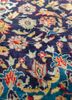 gulmarg blue silk hand knotted Rug - CloseUp gulmarg blue silk hand knotted Rug - CloseUp
