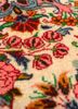 aalam red and orange wool hand knotted Rug - CloseUp aalam red and orange wool hand knotted Rug - CloseUp
