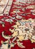gulmarg blue silk hand knotted Rug - CloseUp gulmarg blue silk hand knotted Rug - CloseUp