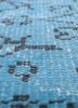 lacuna blue wool hand knotted Rug - CloseUp lacuna blue wool hand knotted Rug - CloseUp