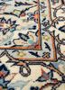 aalam beige and brown wool hand knotted Rug - CloseUp aalam beige and brown wool hand knotted Rug - CloseUp
