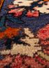 aalam pink and purple wool hand knotted Rug - CloseUp aalam pink and purple wool hand knotted Rug - CloseUp