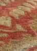 aalam pink and purple wool hand knotted Rug - CloseUp aalam pink and purple wool hand knotted Rug - CloseUp
