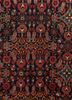 aalam pink and purple wool hand knotted Rug - CloseUp aalam pink and purple wool hand knotted Rug - CloseUp
