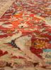 gulmarg blue silk hand knotted Rug - CloseUp gulmarg blue silk hand knotted Rug - CloseUp