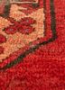 kiaan red and orange wool hand knotted Rug - CloseUp kiaan red and orange wool hand knotted Rug - CloseUp