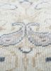 vintage beige and brown wool hand knotted Rug - CloseUp vintage beige and brown wool hand knotted Rug - CloseUp