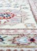 aalam ivory wool hand knotted Rug - CloseUp