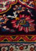 aalam blue wool hand knotted Rug - CloseUp aalam blue wool hand knotted Rug - CloseUp
