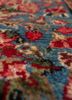 aalam red and orange wool hand knotted Rug - CloseUp aalam red and orange wool hand knotted Rug - CloseUp