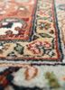 aalam blue wool hand knotted Rug - CloseUp aalam blue wool hand knotted Rug - CloseUp