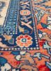 aalam gold wool hand knotted Rug - CloseUp