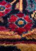 aalam red and orange wool hand knotted Rug - CloseUp aalam red and orange wool hand knotted Rug - CloseUp