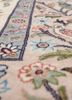 aalam gold wool hand knotted Rug - CloseUp