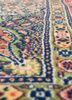 aalam green wool hand knotted Rug - CloseUp aalam green wool hand knotted Rug - CloseUp