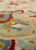 aalam green wool hand knotted Rug - CloseUp aalam green wool hand knotted Rug - CloseUp