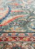 gulmarg red and orange silk hand knotted Rug - CloseUp gulmarg red and orange silk hand knotted Rug - CloseUp