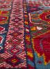 aalam blue wool hand knotted Rug - CloseUp aalam blue wool hand knotted Rug - CloseUp