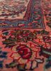 aalam pink and purple wool hand knotted Rug - CloseUp aalam pink and purple wool hand knotted Rug - CloseUp