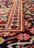 gulmarg red and orange silk hand knotted Rug - CloseUp gulmarg red and orange silk hand knotted Rug - CloseUp