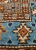 aalam green wool hand knotted Rug - CloseUp aalam green wool hand knotted Rug - CloseUp